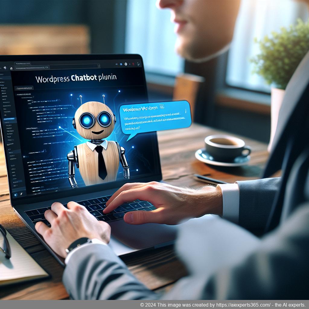 A screenshot showcasing the interface of a customizable WordPress Chatbot Plugin designed for enhanced customer engagement.