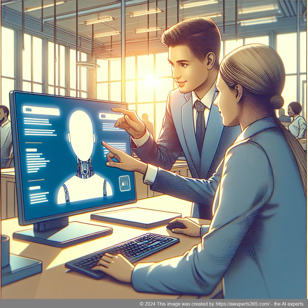 A modern interface showcasing a friendly AI-driven chatbot assisting users on a WordPress website.