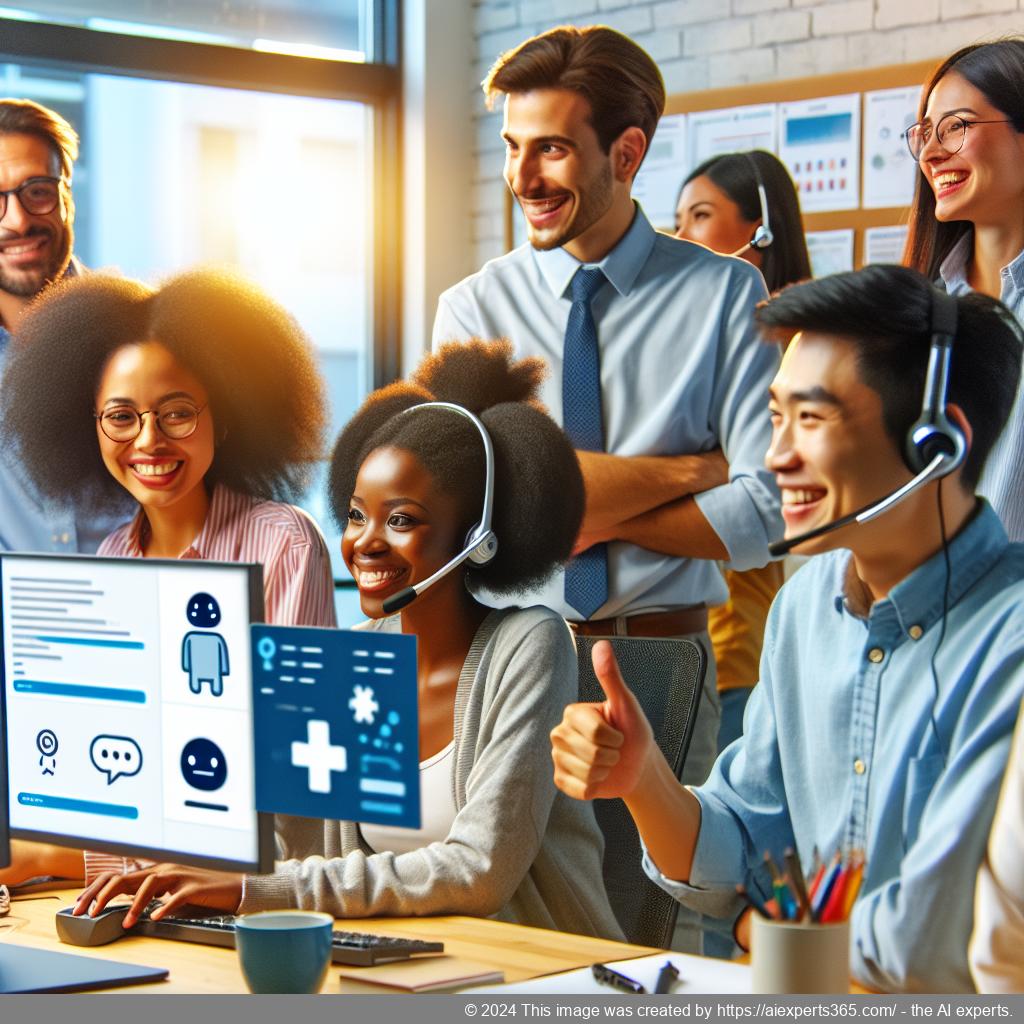 A visual representation of integrating a WordPress ChatGPT chatbot showcasing seamless interaction between users and AI technology.