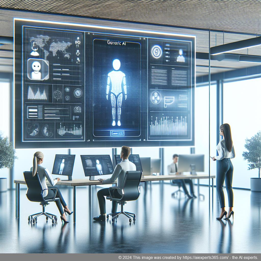 Illustration of an interactive WordPress ChatGPT chatbot engaging with users on a modern website