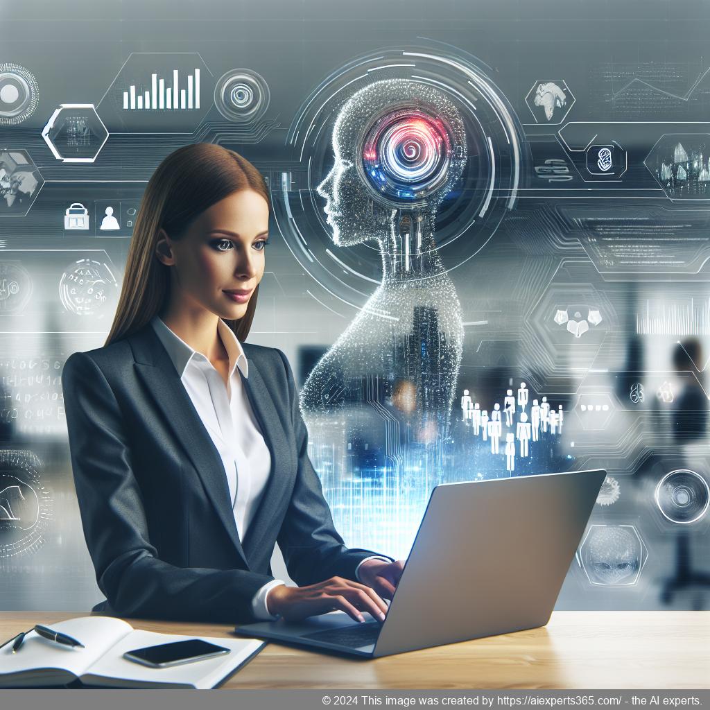 A visual representation showcasing Ailisha's AI Chatbot functionalities integrated into a modern website interface.