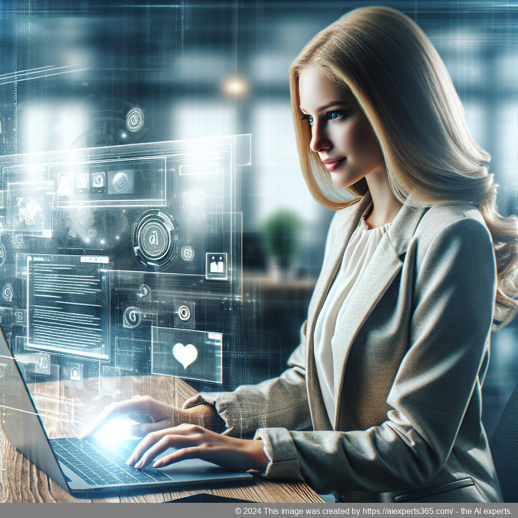 Ailisha's AI Chatbot providing customer support on a modern website interface.