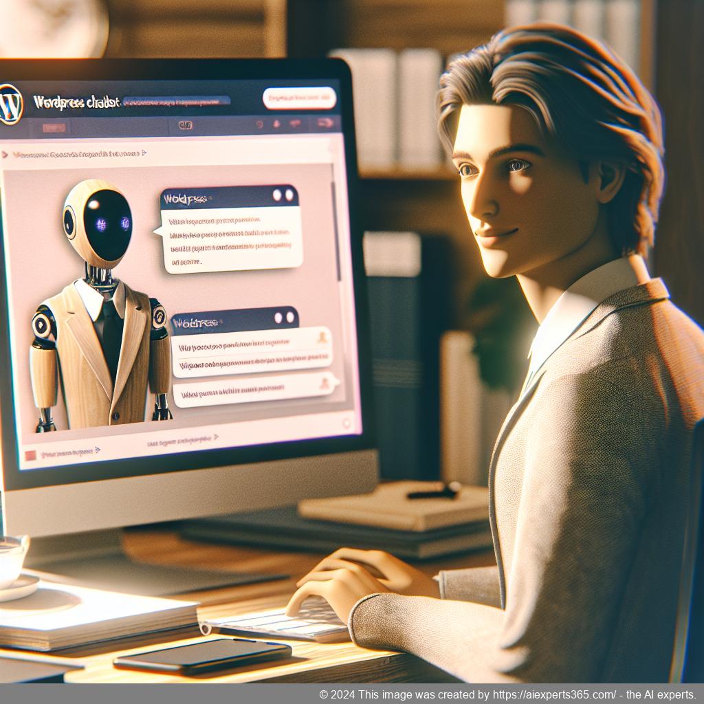 A responsive WordPress chatbot enhancing customer satisfaction through real-time interaction.