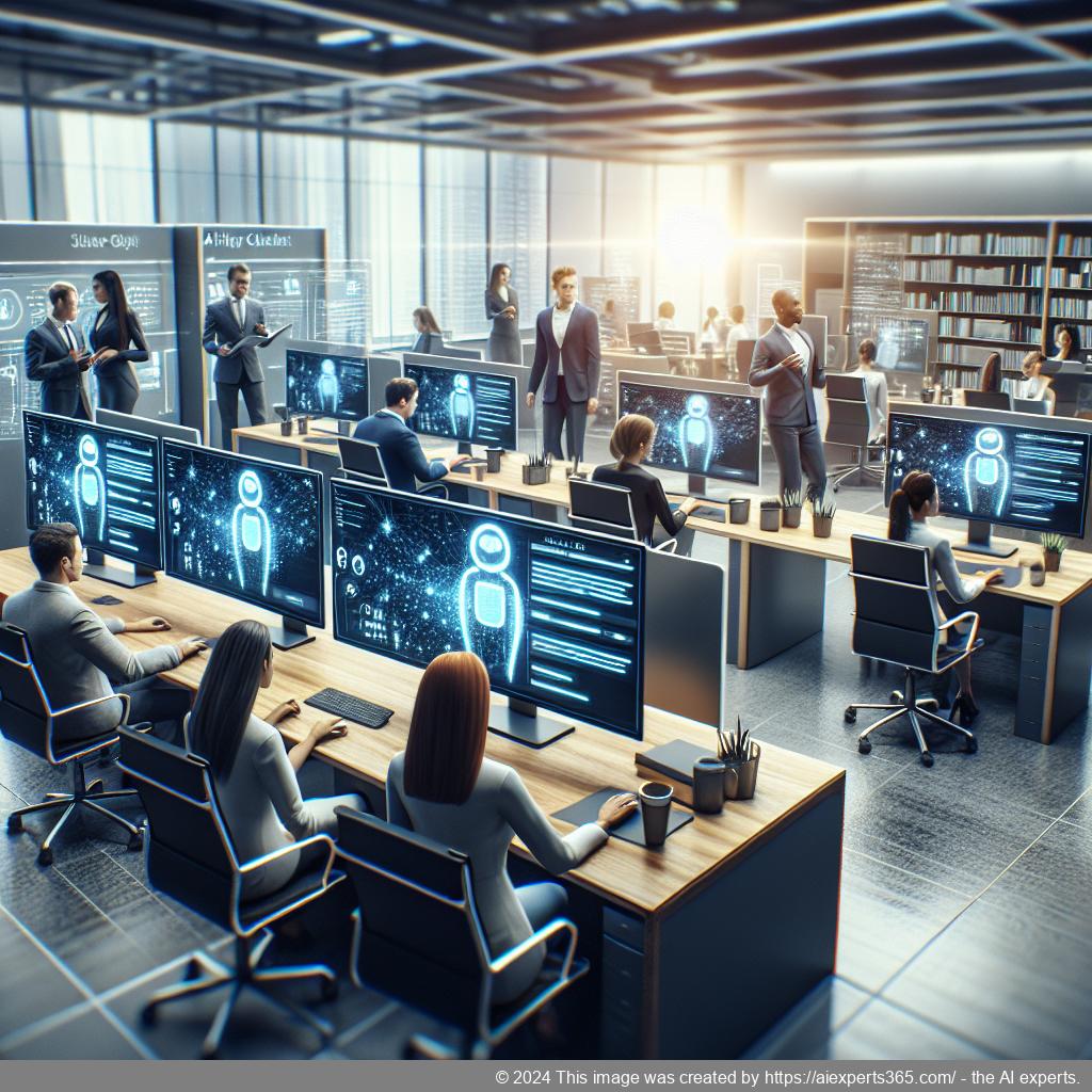 A visual representation of Ailisha's AI Chatbot showcasing its features for enhancing customer service on WordPress websites.