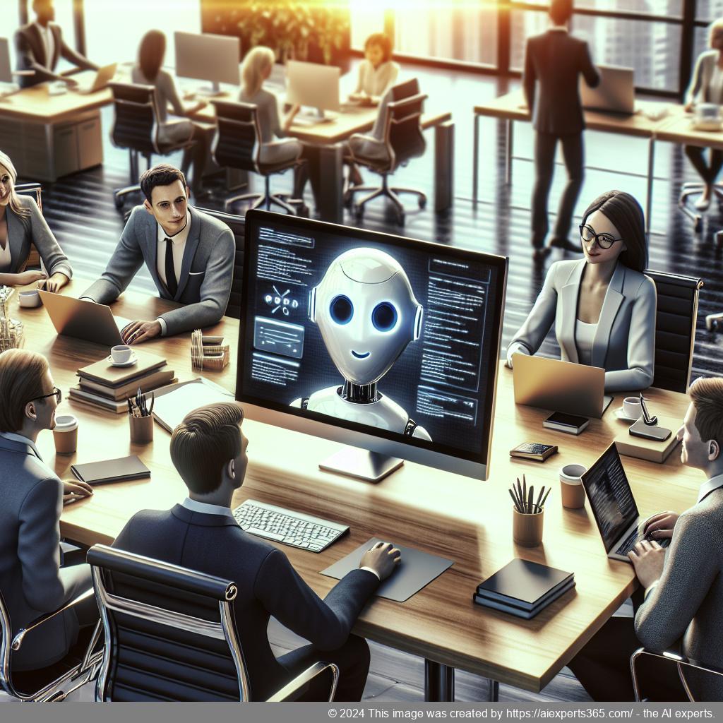 A visual representation of enhanced customer engagement through a WordPress chatbot plugin showcasing users interacting with an AI assistant.