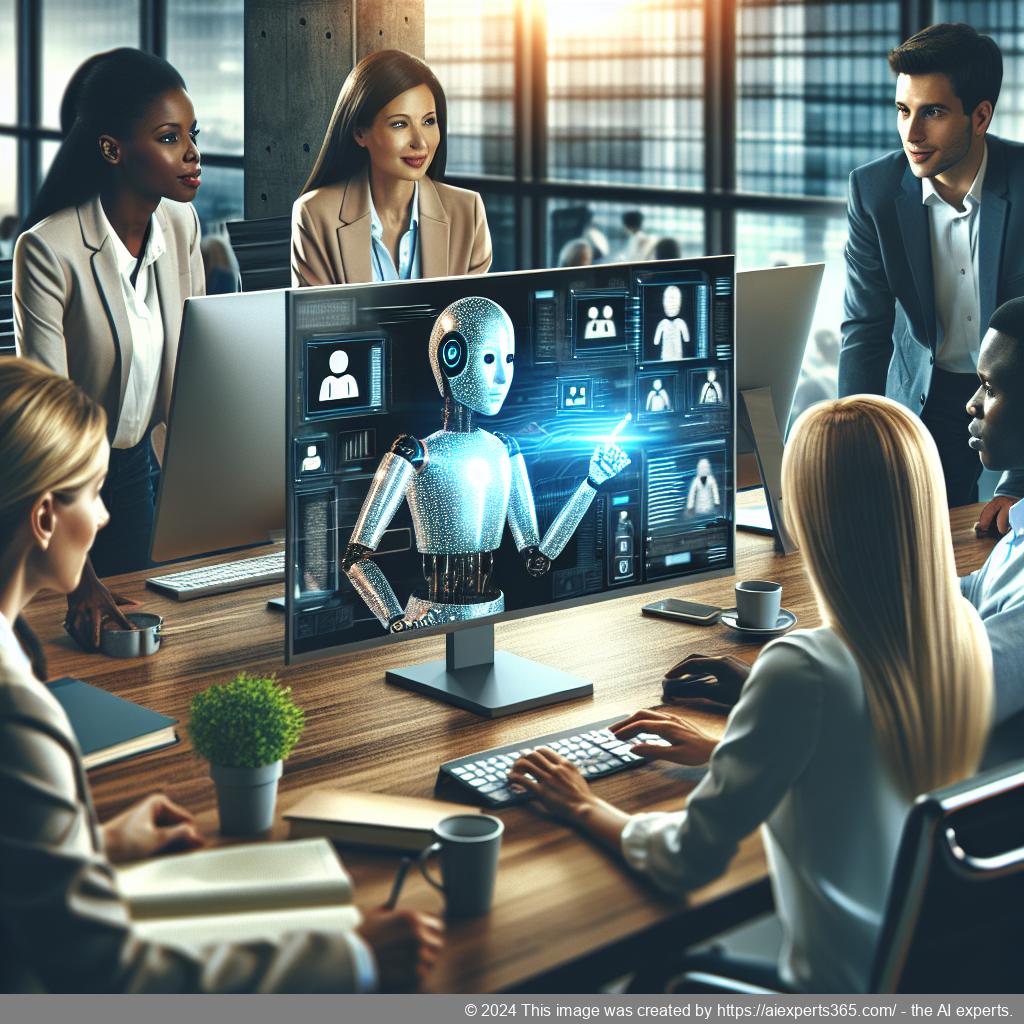 A screenshot showcasing Ailisha's AI Chatbot interface integrated into a WordPress website, highlighting its features such as live chat support and analytics.