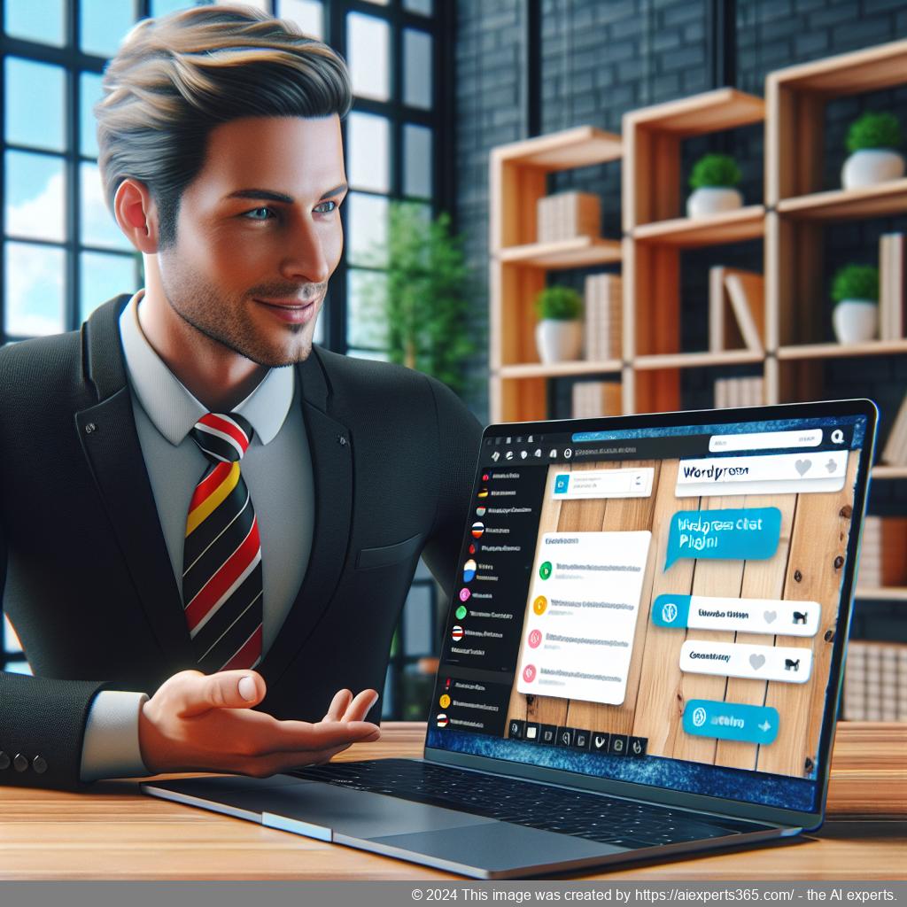 A visual representation of a modern WordPress chat plugin interface showcasing real-time customer interactions.