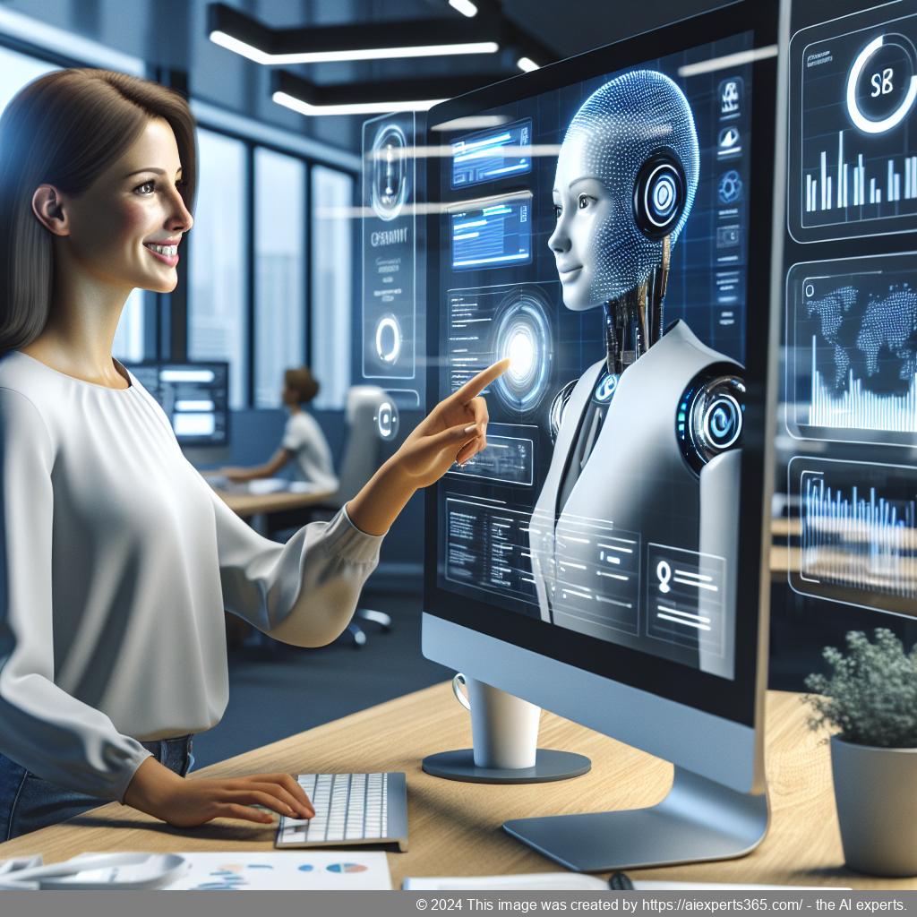 A screenshot showcasing Ailisha's AI Chatbot interface on a WordPress website providing customer support.