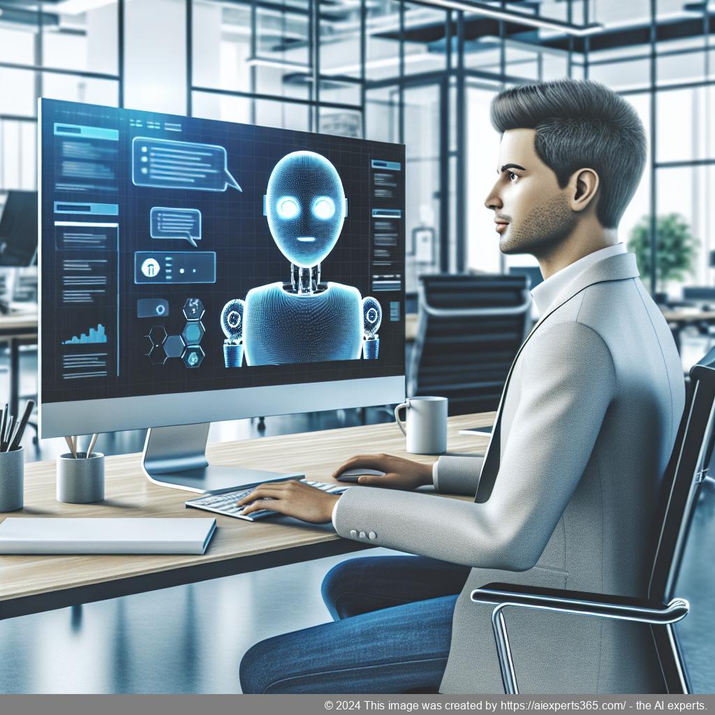 A screenshot showcasing Ailisha's AI Chatbot interface integrated into a WordPress website for enhanced customer engagement.