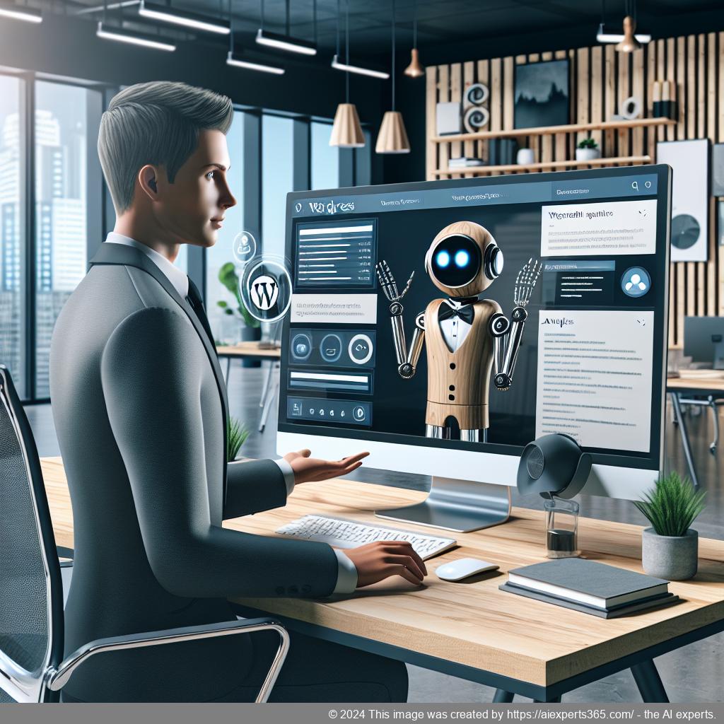 A screenshot showcasing the interface of an advanced WordPress chatbot plugin highlighting its customizable settings and analytics dashboard.