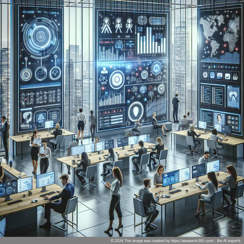 A professional-looking interface showcasing Ailisha's AI Chatbot integrated into a WordPress website, highlighting its features like customization options and analytics dashboard.