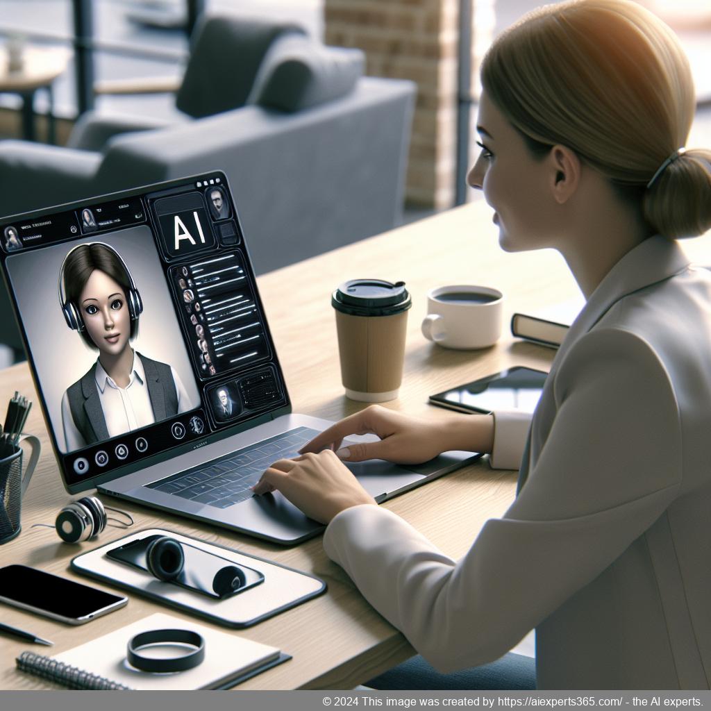 A visual representation of Ailisha's AI Chatbot enhancing user experience on a WordPress website.