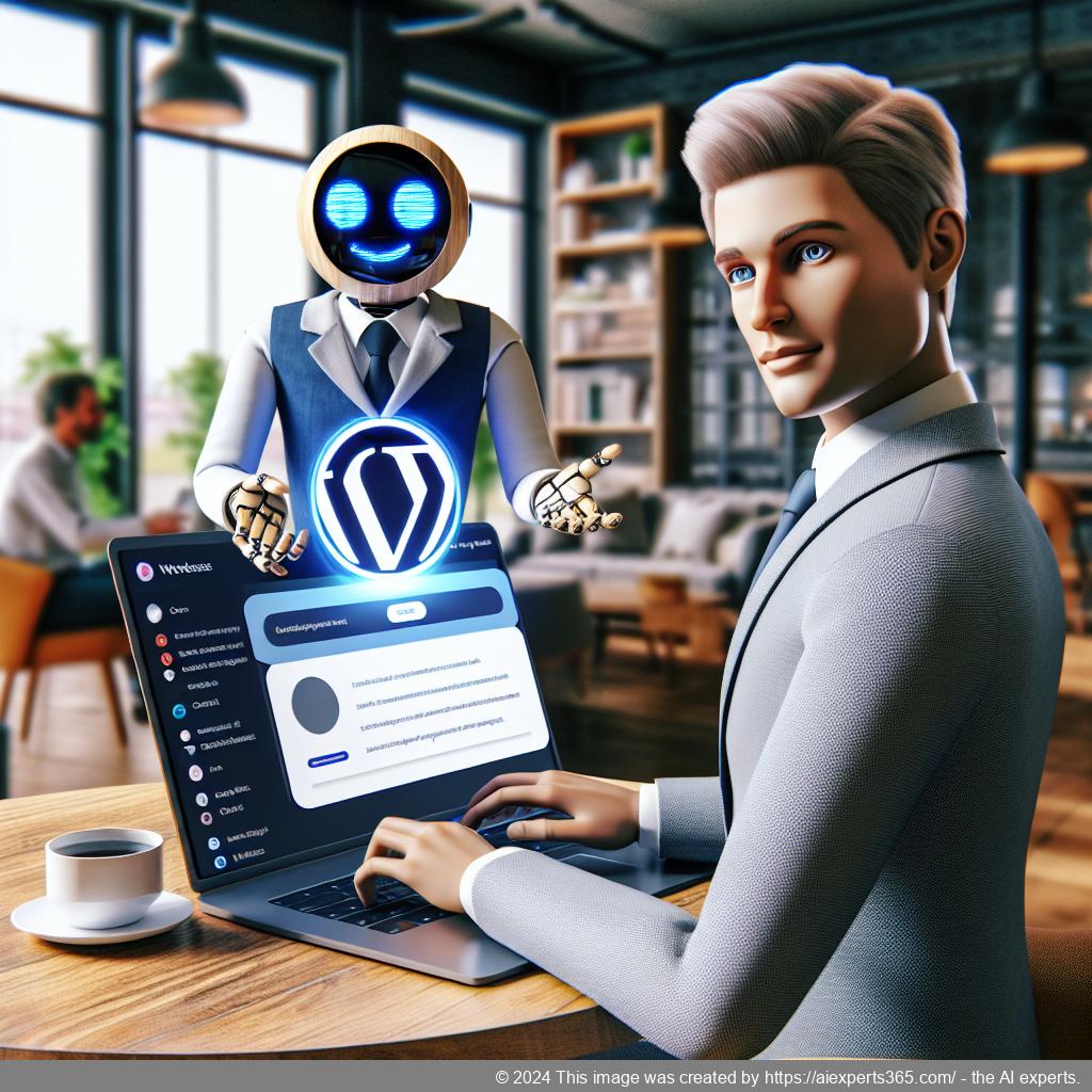 A visually appealing representation of a user-friendly interface showcasing the best free chatbot plugin for WordPress designed specifically for small businesses.