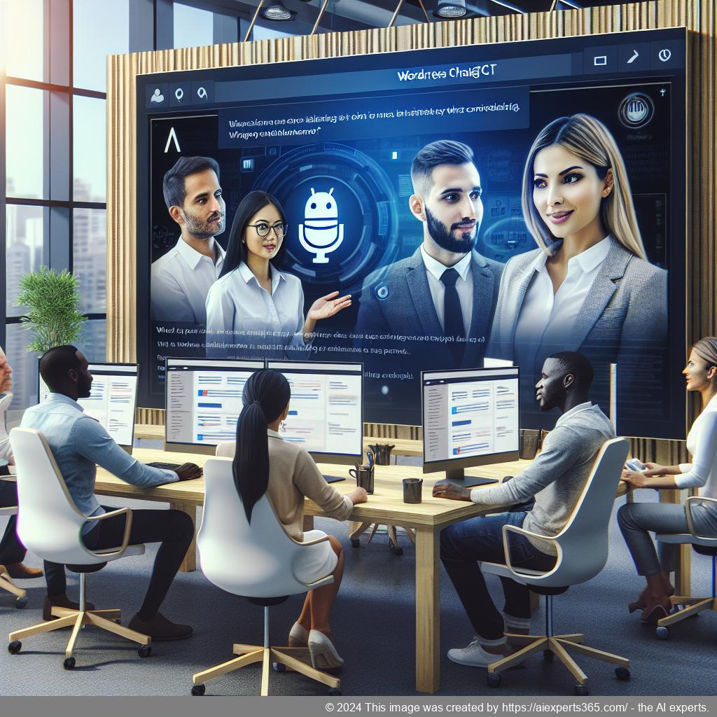 A visual representation illustrating successful businesses utilizing a WordPress ChatGPT chatbot for enhanced customer engagement.