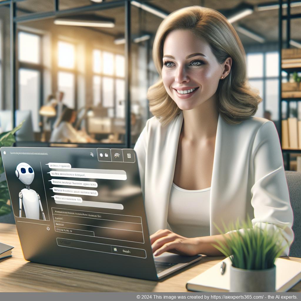 A screenshot showcasing the features of the WordPress ChatGPT chatbot plugin in action on a website.