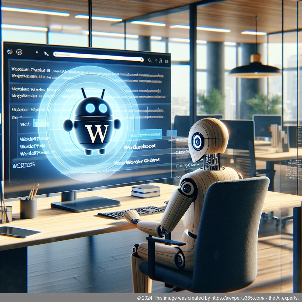 A screenshot showcasing the interface of the WordPress ChatGPT Chatbot Plugin highlighting its features such as real-time responses and customization options.