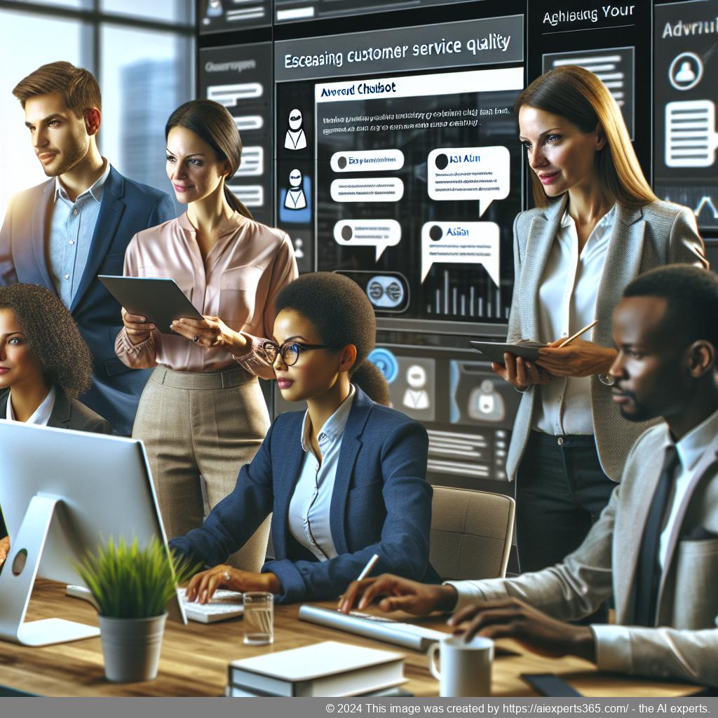 A visual representation of Ailisha's AI Chatbot showcasing its features designed for enhancing customer engagement on WordPress websites.