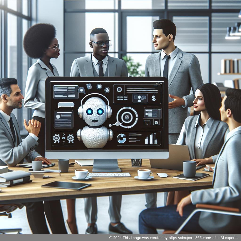 A screenshot showcasing Ailisha's AI Chatbot interface on a WordPress website demonstrating its user-friendly design.