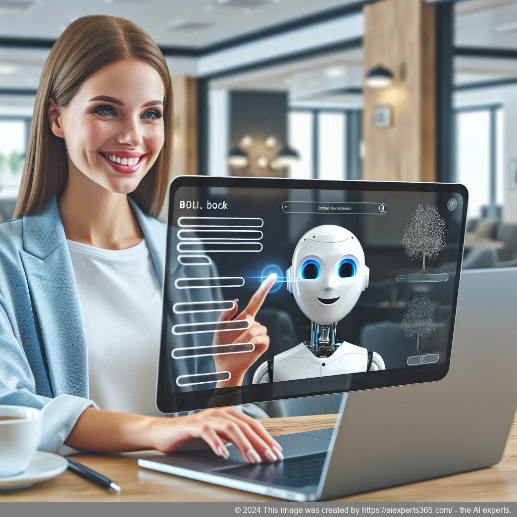 Ailisha's AI Chatbot interface showcasing personalized customer interaction on a WordPress site.