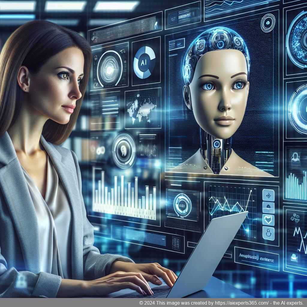 A visually appealing representation of a modern AI-powered chatbot interface integrated into a WordPress website showcasing enhanced user engagement.