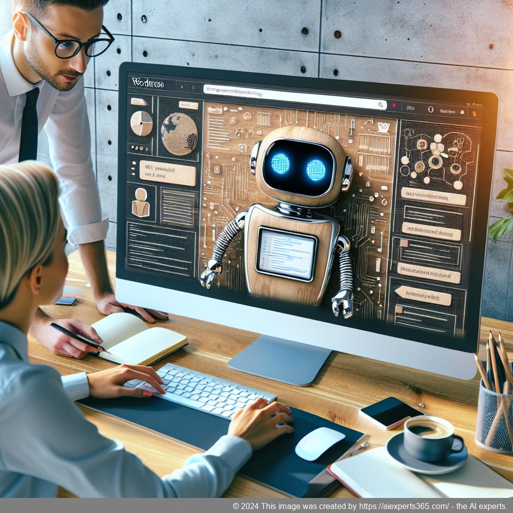 Ailisha's AI Chatbot interface showcasing its features designed for enhancing customer engagement on WordPress websites.