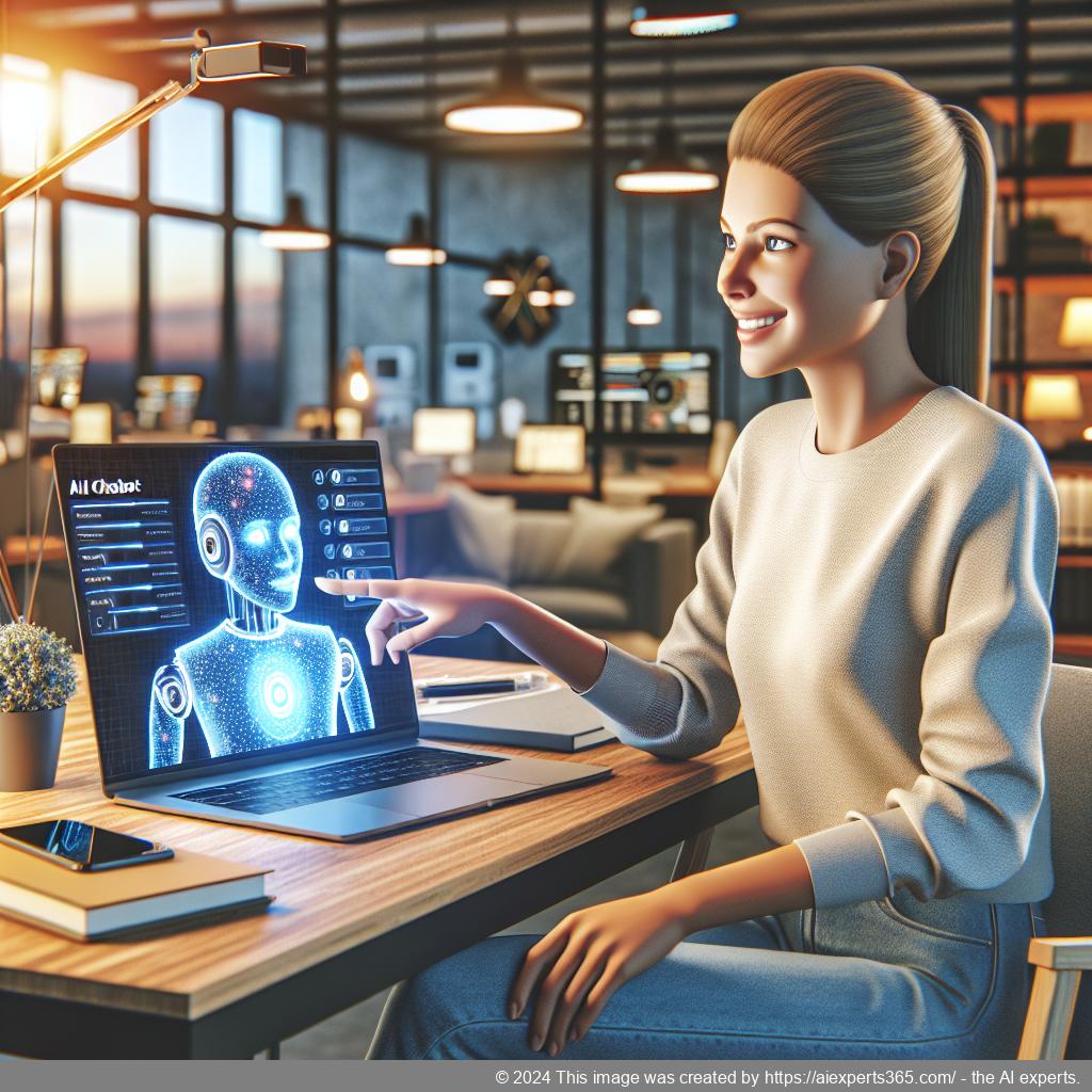 Ailisha's AI Chatbot interface showcasing seamless communication features on a modern WordPress website.