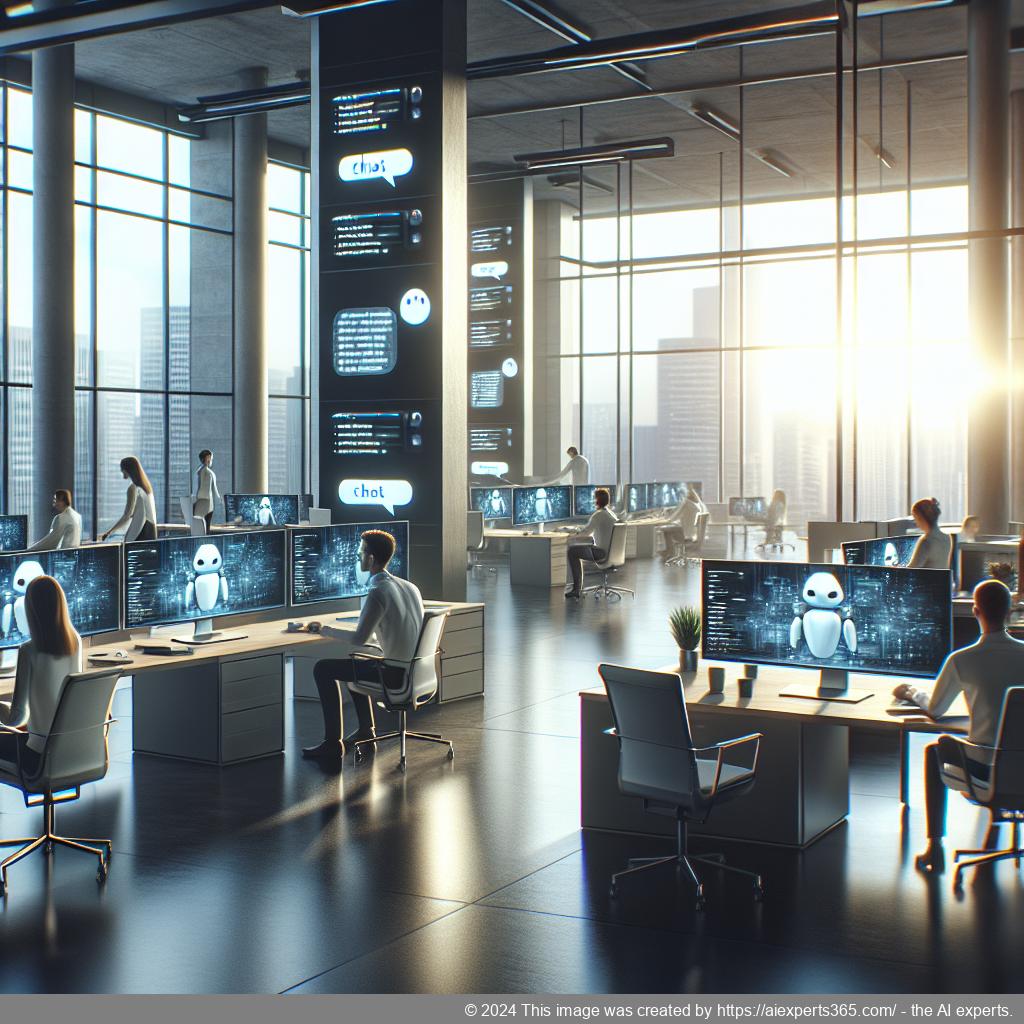 A visual representation of enhanced user engagement through chatbots on a WordPress website featuring a friendly interface.