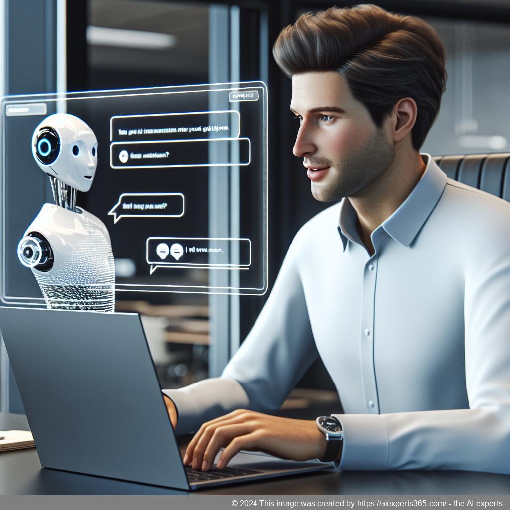 A screenshot showcasing Ailisha's best WordPress AI chatbot interface on a modern website.