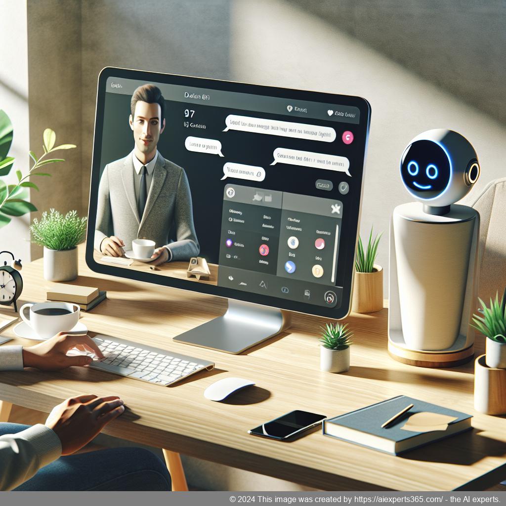 A visually appealing representation of Ailisha's AI Chatbot showcasing its interface designed for enhancing customer engagement on WordPress websites.
