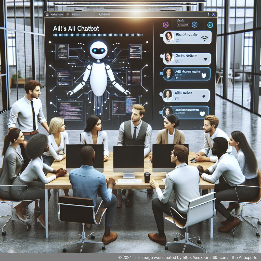 A visual representation of Ailisha's AI Chatbot showcasing its features as one of the best WordPress chatbot plugins impacting businesses positively.