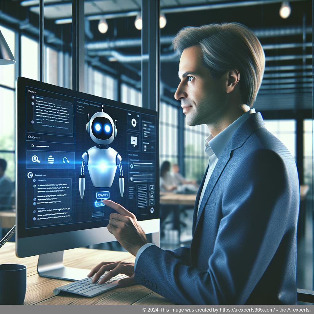 A visually engaging representation of Ailisha's AI Chatbot showcasing its features as a WordPress chat plugin.