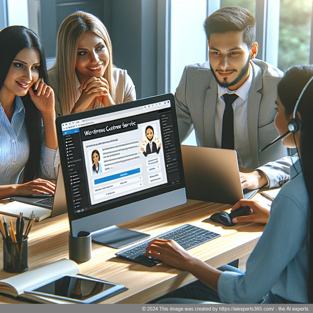 A visual representation of a modern website interface featuring a live chat window powered by an innovative WordPress chat plugin.