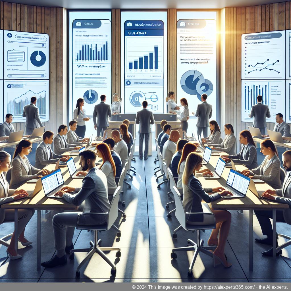 A professional-looking website interface showcasing a WordPress chat plugin facilitating real-time customer interaction.