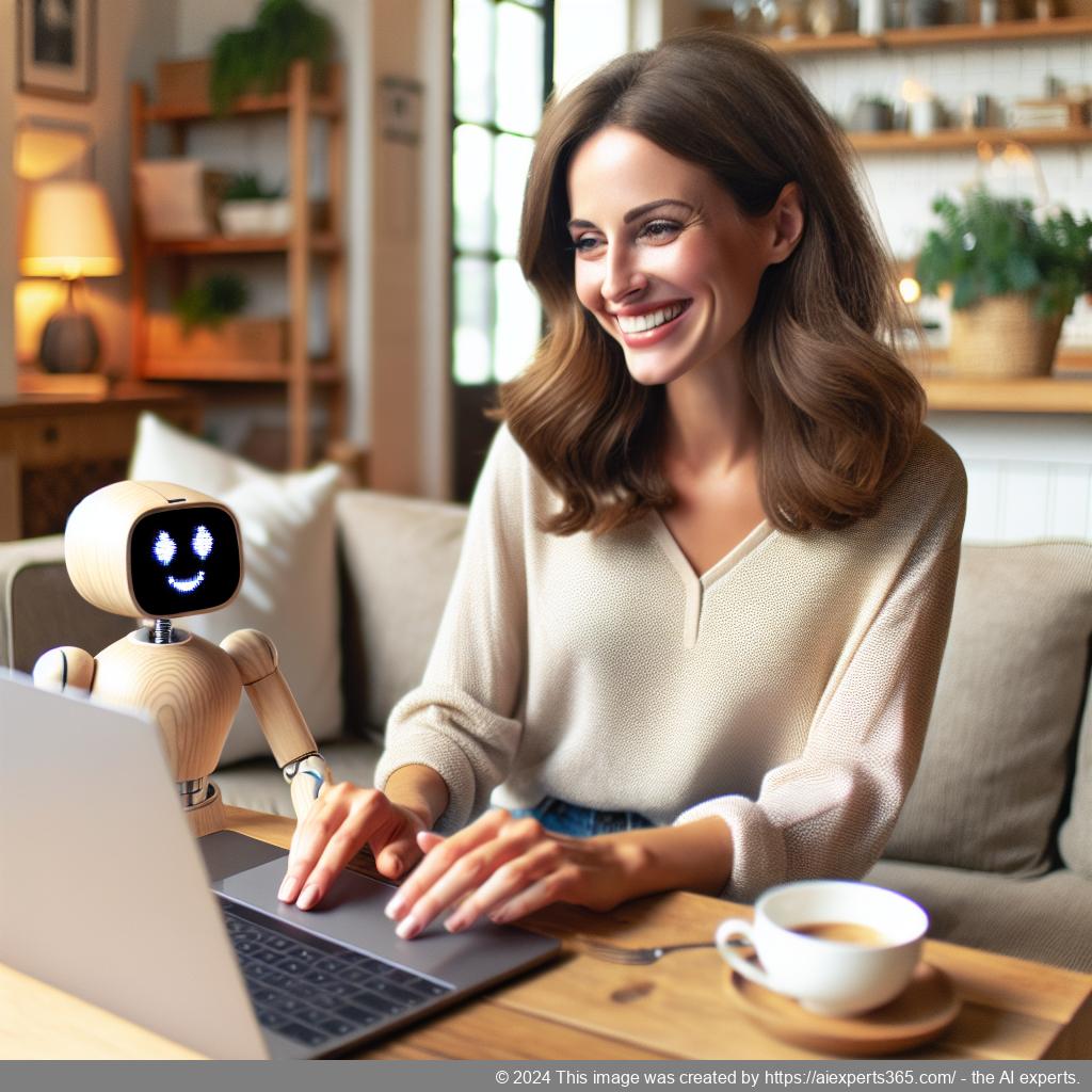 A visual representation of an engaging conversation between a user and an AI-powered WordPress chatbot illustrating enhanced customer interaction.