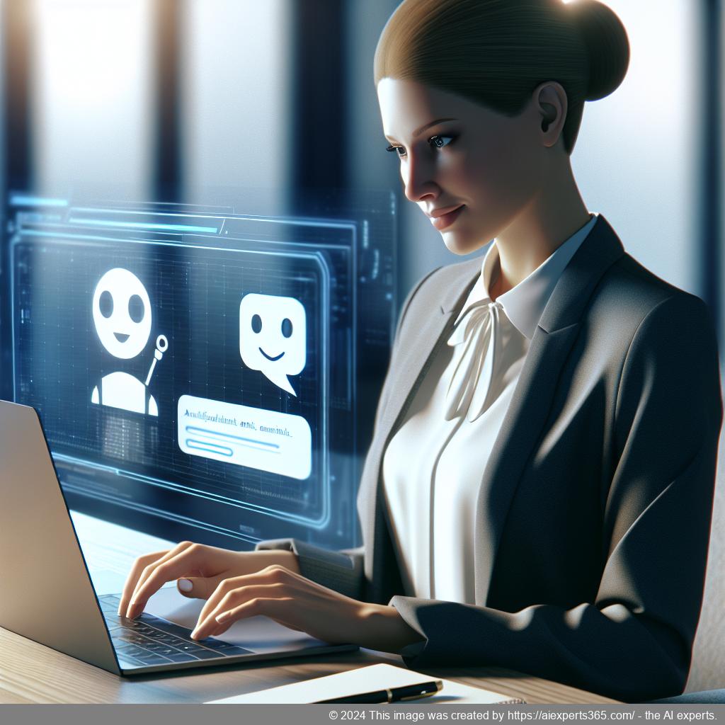 A screenshot showcasing Ailisha's AI Chatbot interface on a WordPress website, highlighting its user-friendly design and features.