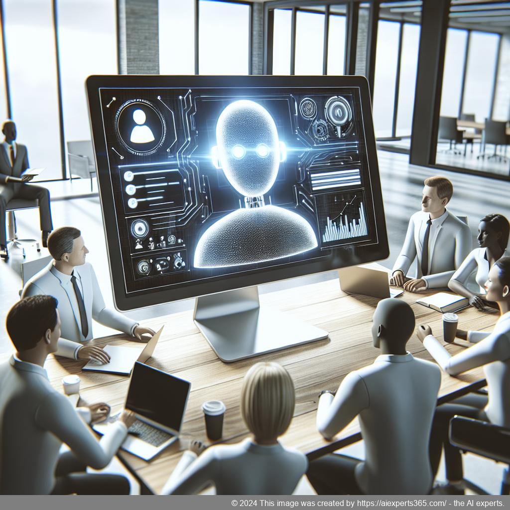 Ailisha's AI Chatbot interface displayed on a laptop screen showcasing features of the best free chatbot for WordPress.