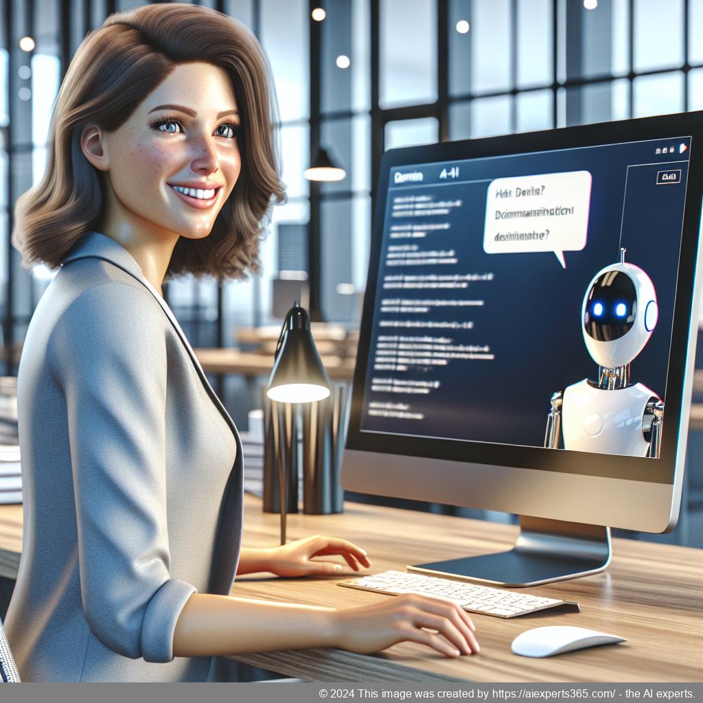 A visual representation of a WordPress ChatGPT chatbot engaging users on a website interface.