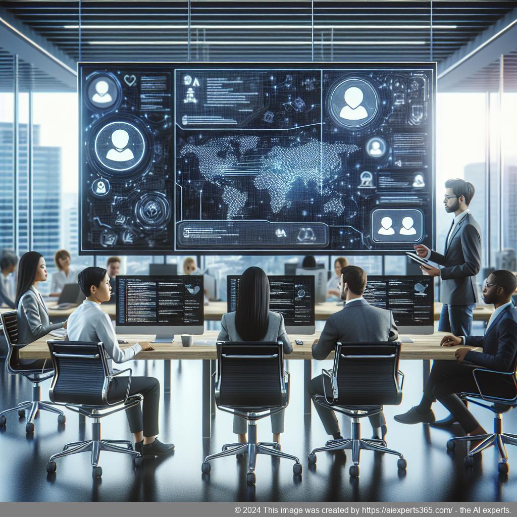 A visual representation of a WordPress site featuring a chatbot interface powered by AI technology for enhanced user engagement.