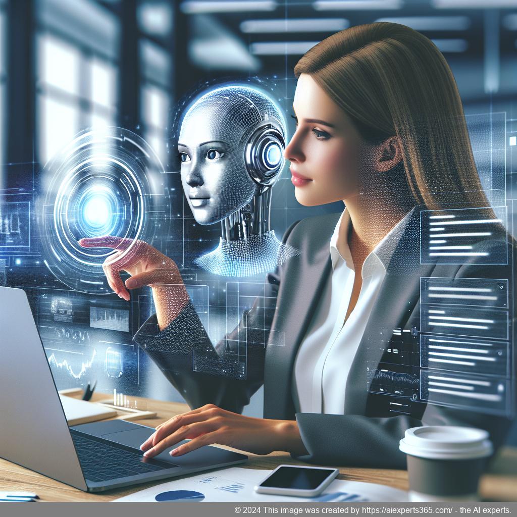 A visual representation of Ailisha’s Best WordPress AI Chatbot assisting users on a modern website interface.