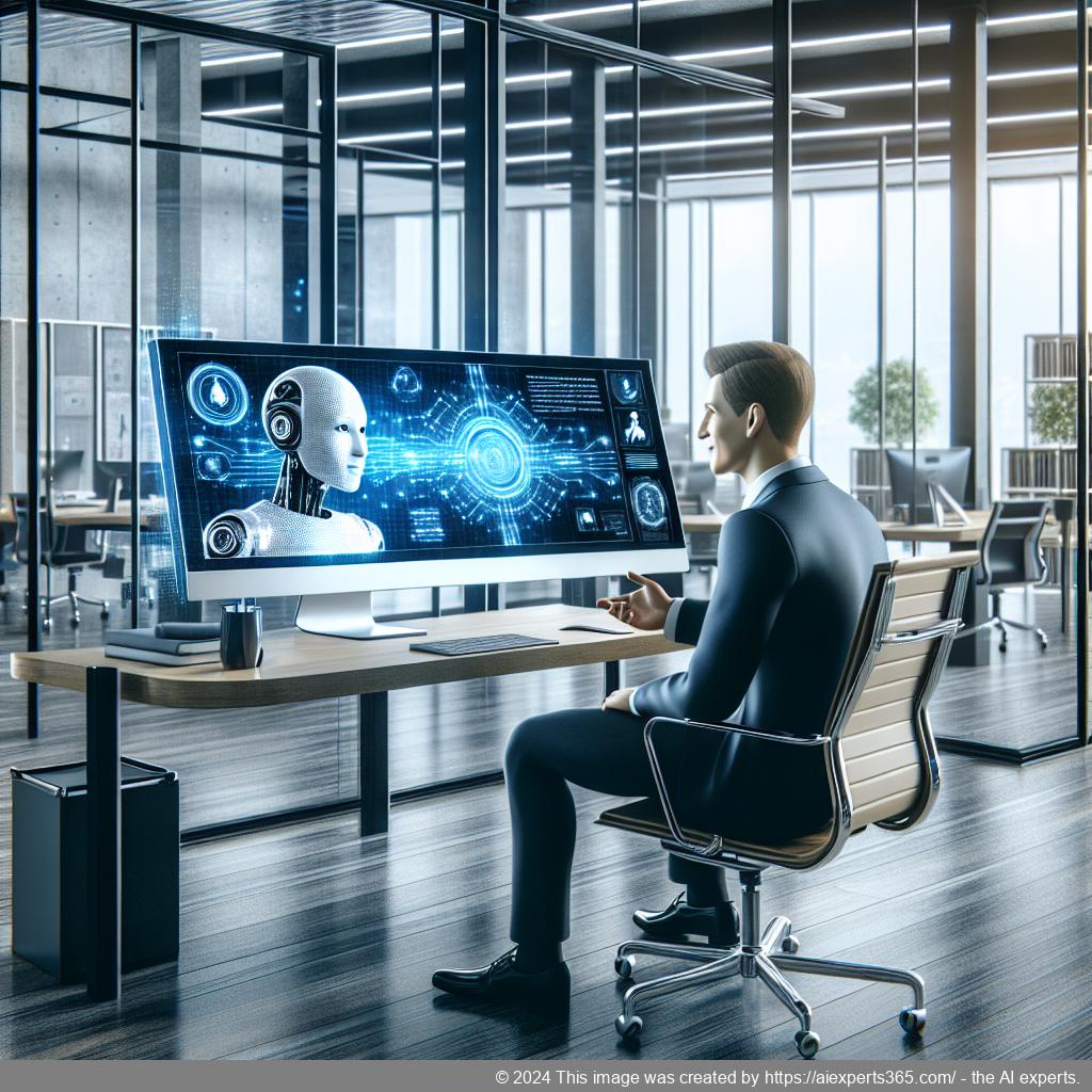 A visual representation showcasing an interactive interface of an advanced WordPress AI chatbot assisting users on a website.