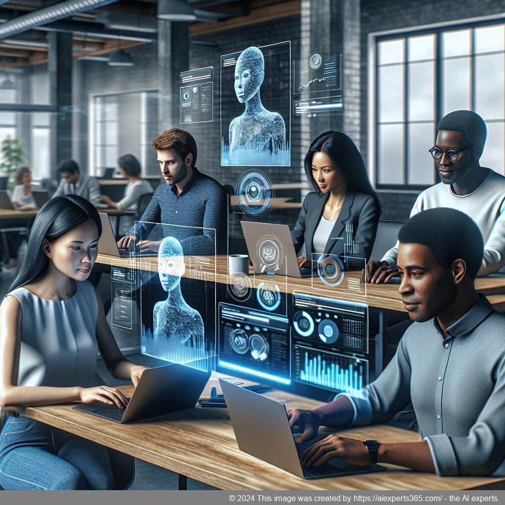 An illustration showcasing a professional-looking chatbot interface integrated into a WordPress website, emphasizing user-friendly design and functionality.