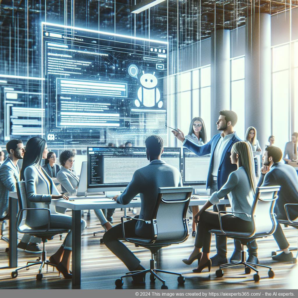 A visual representation of the WordPress ChatGPT Chatbot Plugin showcasing its interface on a computer screen with engaged users.