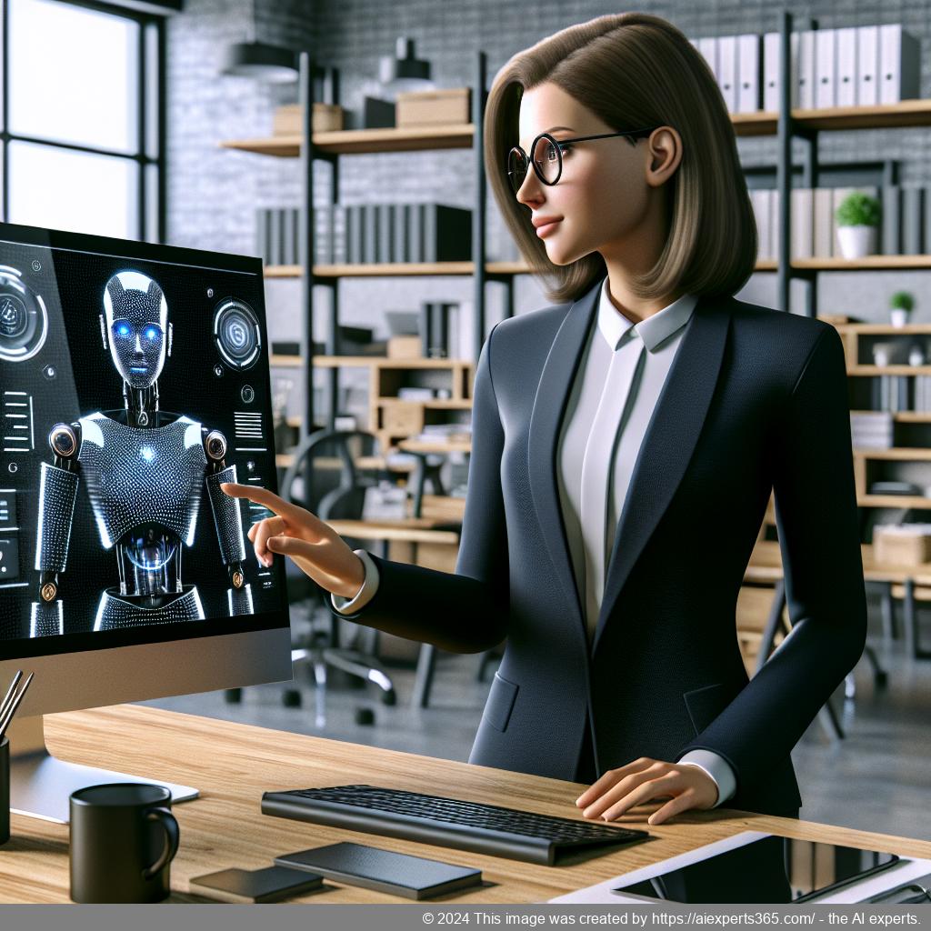 A professional-looking interface showcasing Ailisha's AI Chatbot Plugin integrated into a WordPress website.