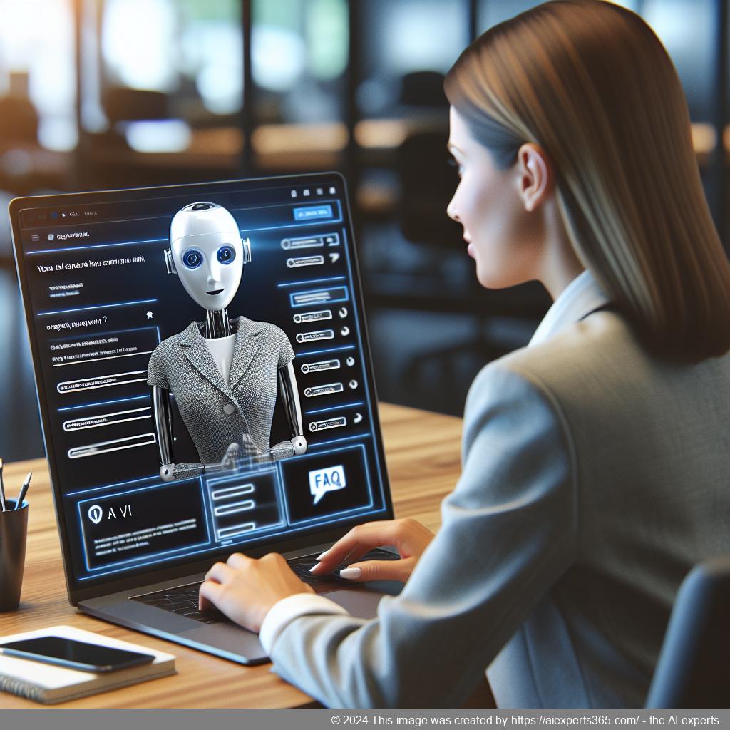 A screenshot showcasing Ailisha's AI Chatbot interface integrated within a WordPress site, highlighting its features for enhancing customer experience.