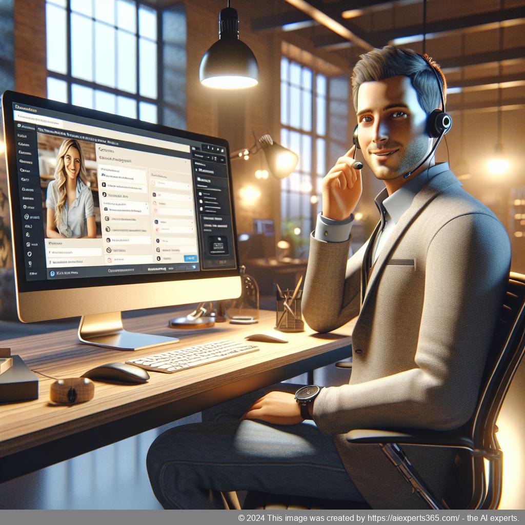A screenshot showcasing an interactive interface of a smart WordPress chat plugin demonstrating its functionality in enhancing user engagement.