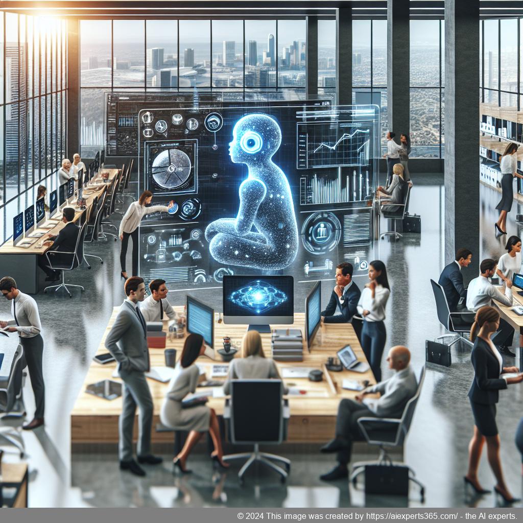 A visual representation showcasing diverse professionals using a WordPress AI Chatbot for enhanced customer engagement across various industries.