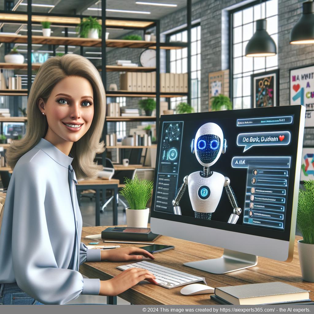 Ailisha's AI Chatbot interface showcasing its user-friendly design for enhancing customer interaction on WordPress websites.