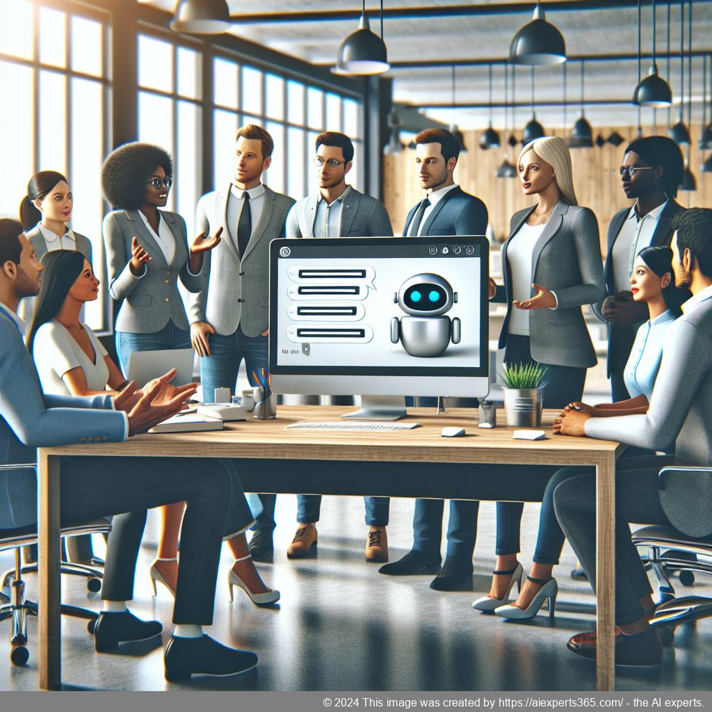 A screenshot of Ailisha's AI Chatbot interface integrated into a WordPress website showcasing user-friendly design.