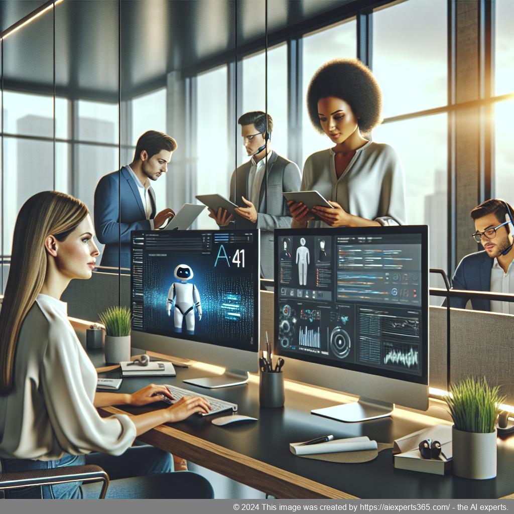 A screenshot showcasing Ailisha's advanced WordPress chat plugin in action on a business website.