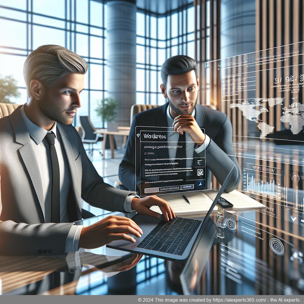 A visual representation of effective online customer support using a WordPress chat plugin.